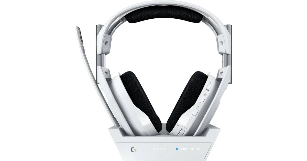 Logitech G Astro A50 X LIGHTSPEED Wireless + Base Station Gaming Headset White – 939-002134