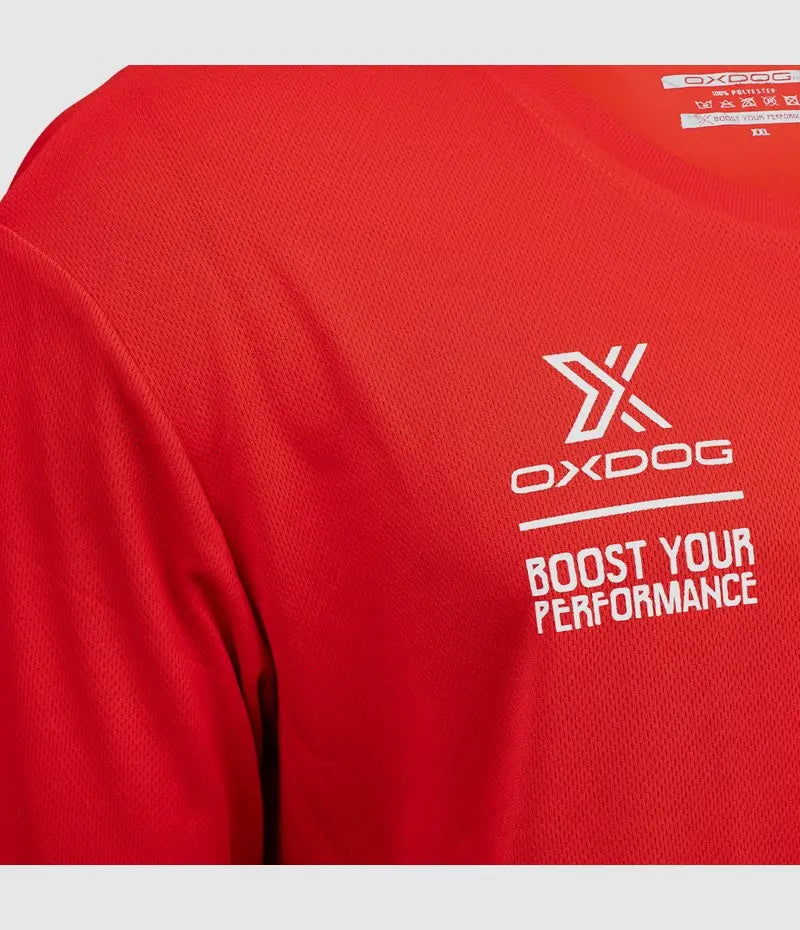 ATLANTA II Training Shirt Red – Mens Sports Tee