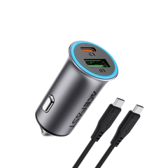 ACEFAST B16 95W Dual Port Car Charger Set with USB-C Cable P5 (USB-C + USB-A)