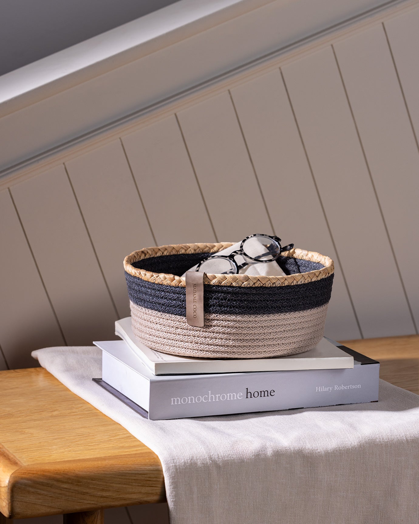 Envol Round Basket - Madame Coco JO