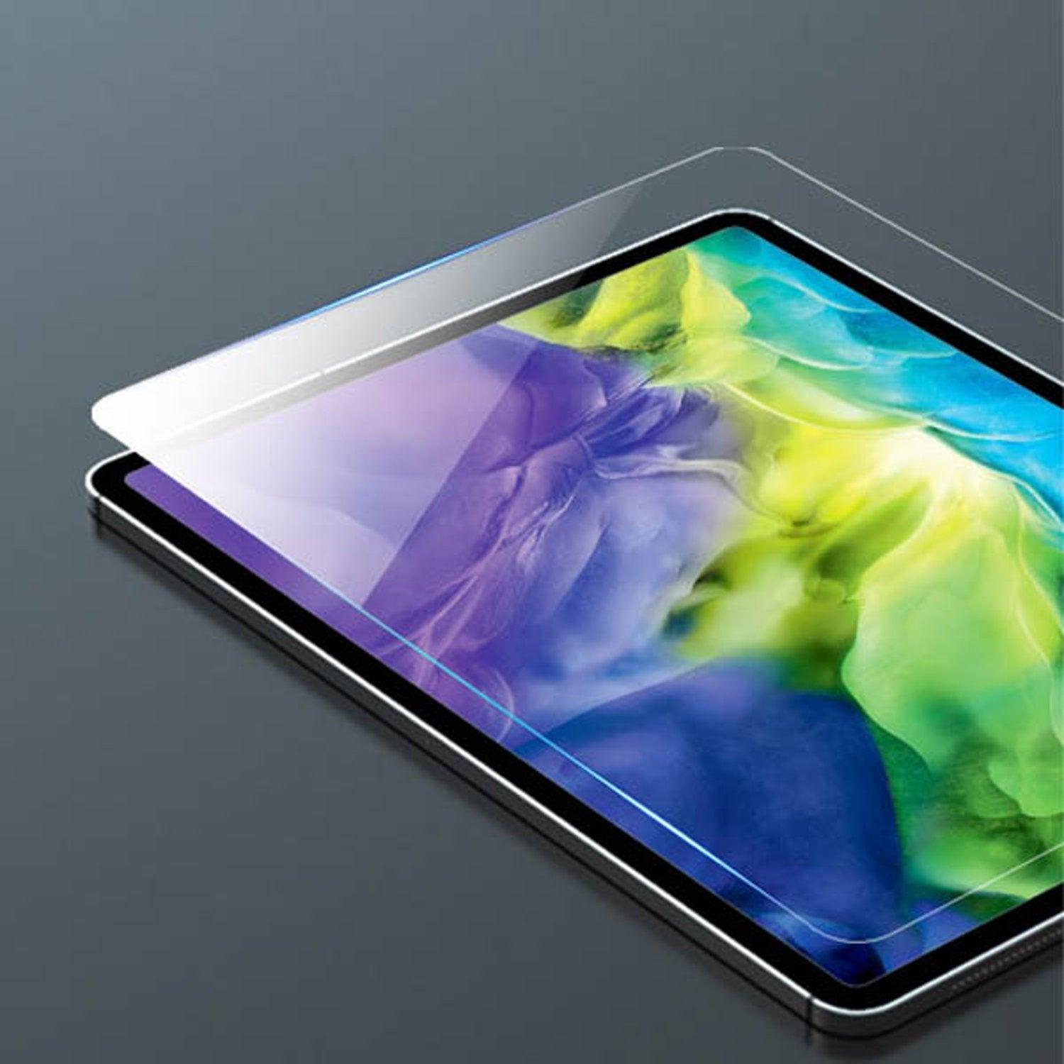 زجاج شفاف مقوى من روك روز لجهاز آيباد برو 11 & آير 4