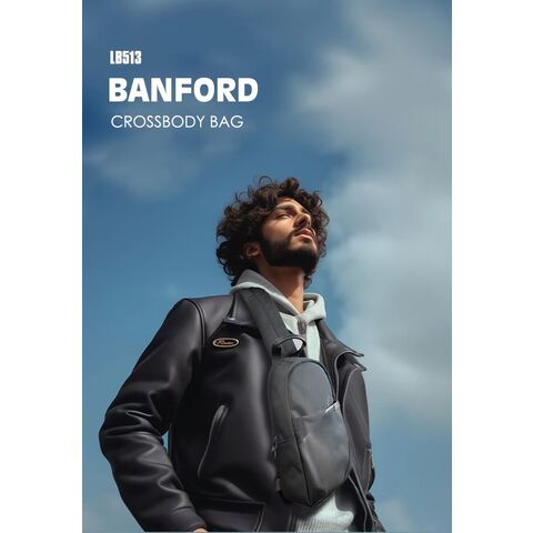 حقيبة تعليق قطرية من قماش مقاومة للماء وعالية الكثافة والبوليستر المتين من لينيس