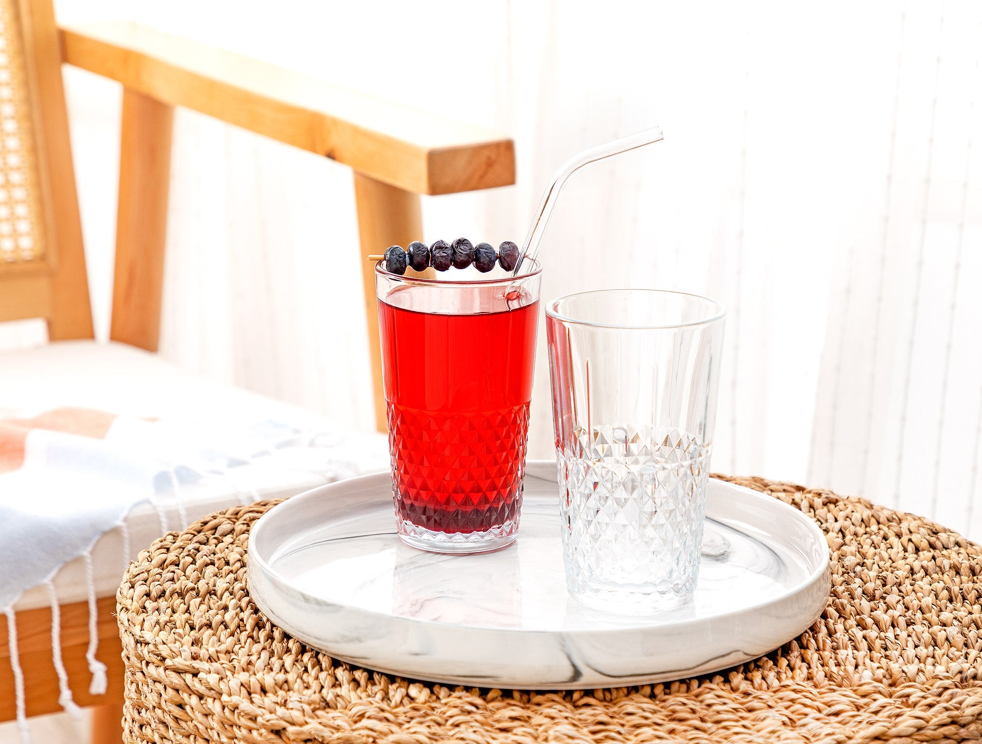 Calisto 4-piece Water Glass Set - Madame Coco JO