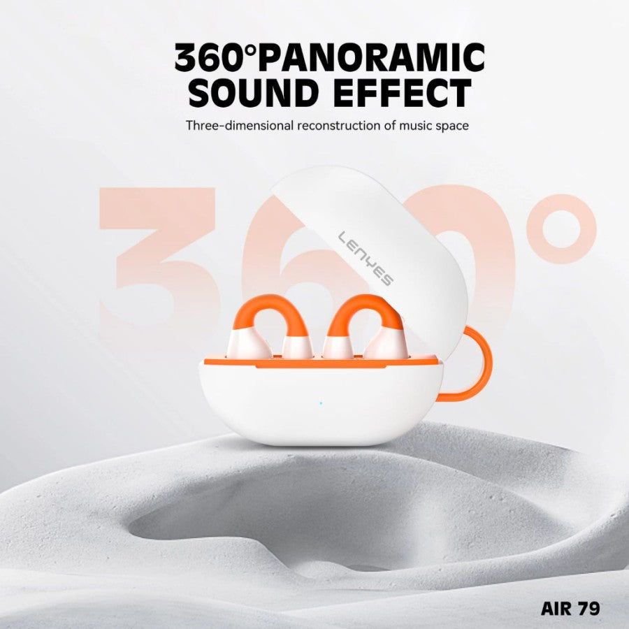 Lenyes Headsets Bluetooth V5.3 Chargeable Touch Sensitive Air Conductio