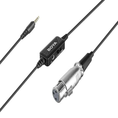 BOYA BY-BCA6 XLR to 3.5mm Mic Cable for Smartphone & Camera