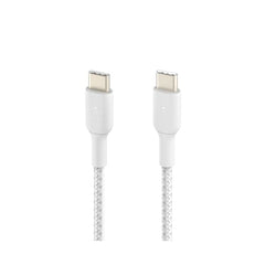 Belkin Braided USB-C to USB-C Cable 60W (1m / 2 packs) CAB004bt1MWH2PK