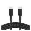 Belkin Braided USB-C to USB-C Cable 100W 3M CAB014bt3M