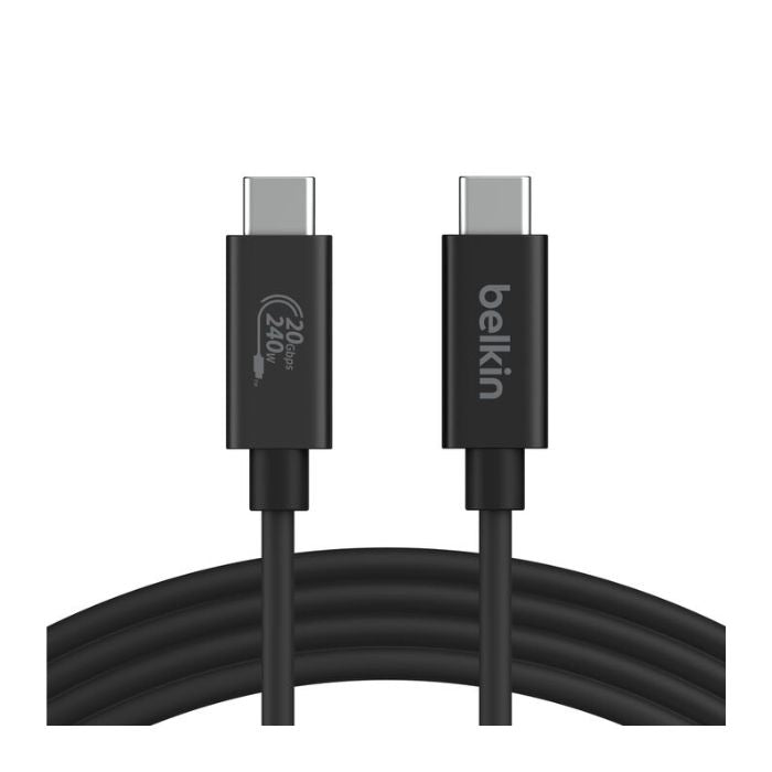 Belkin USB4 Cable, 240W + 20Gbps 2M INZ004bt2MBK