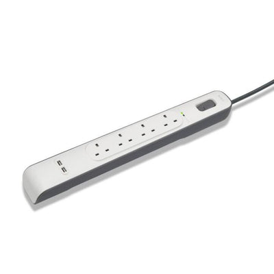 Belkin 2.4 Amp USB Charging 4-outlet Surge Protection Strip BSV401af2M