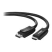Belkin DisplayPort-Male to HDMI-Male Cable F2CD001B06-E