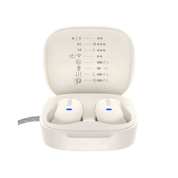 Belkin SoundForm Anywhere True Wireless Earbuds AUC014hqCR