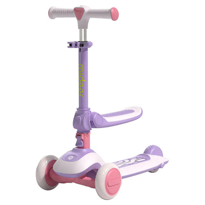 Mideer Kid Scooter Versatile Ride-On for Fun & Safety - Purple