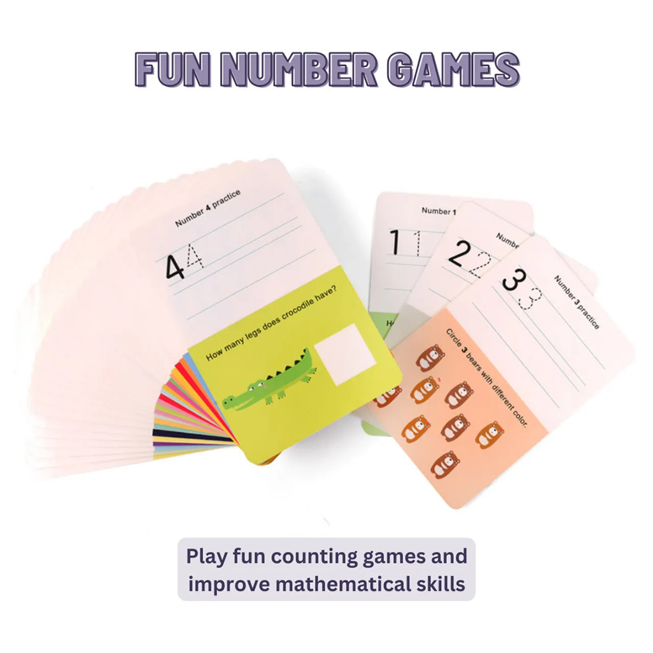 123 & ABC بطاقات اكتب و امسح من ميدير