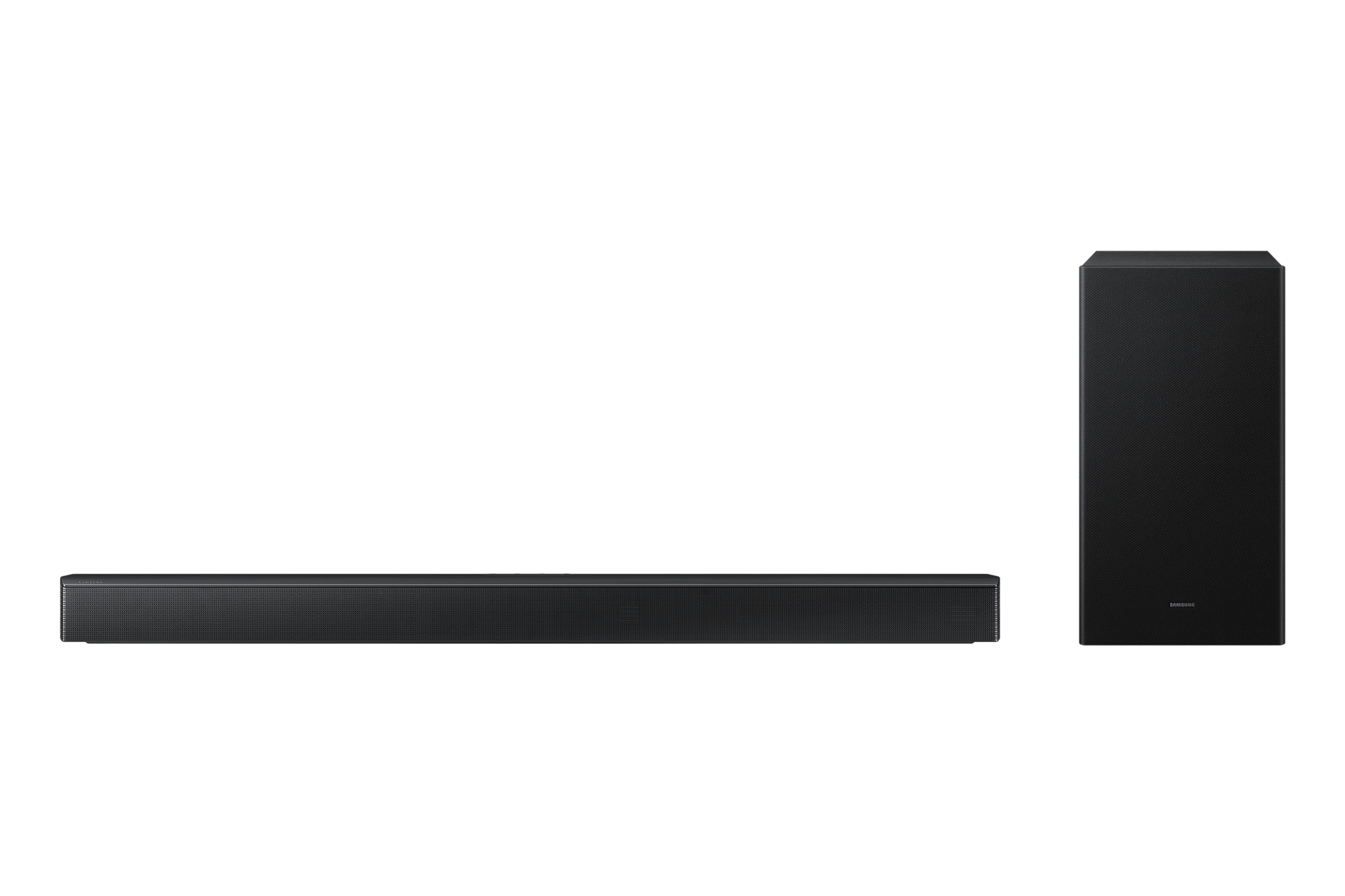 Samsung HW-B650F/ZN Soundbar 3.1ch Black — Front View with Subwoofer