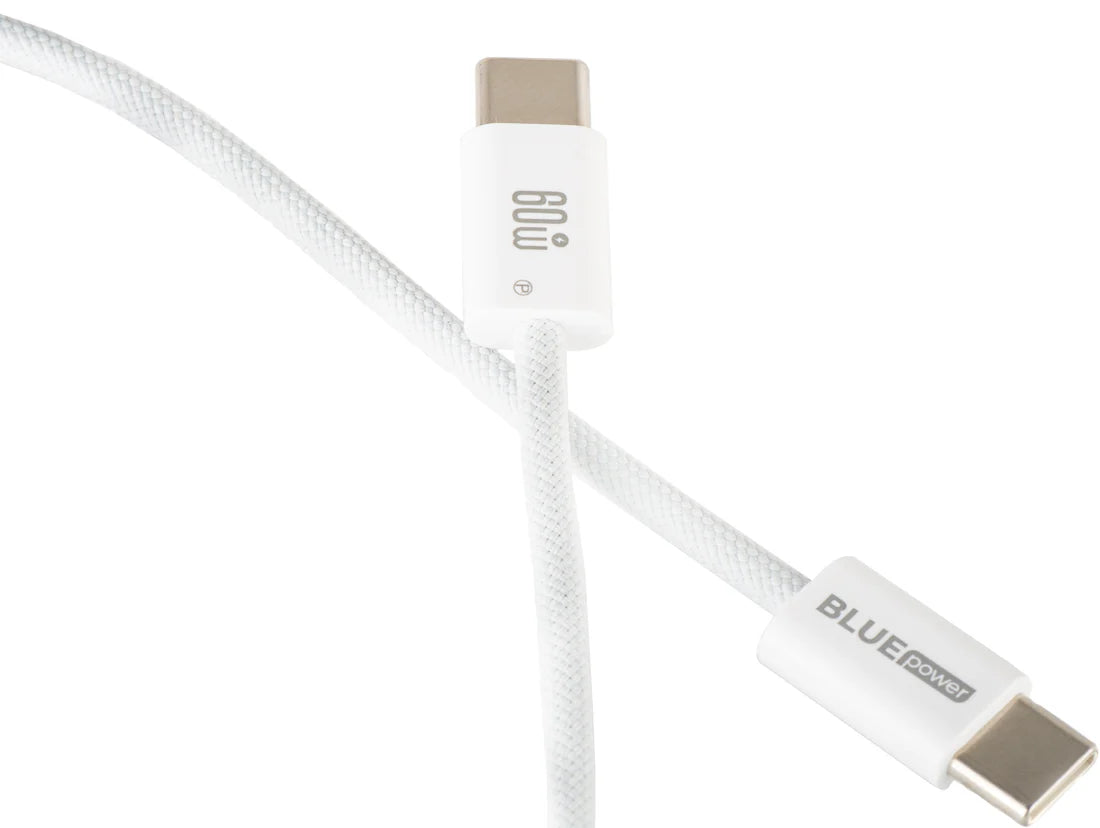 كابل XO NB-Q273 USB-C شحن 60 واط – 1 متر أبيض