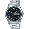 Casio Wristwatch Men's Mtp-V006D-1B Black Vintage Steel