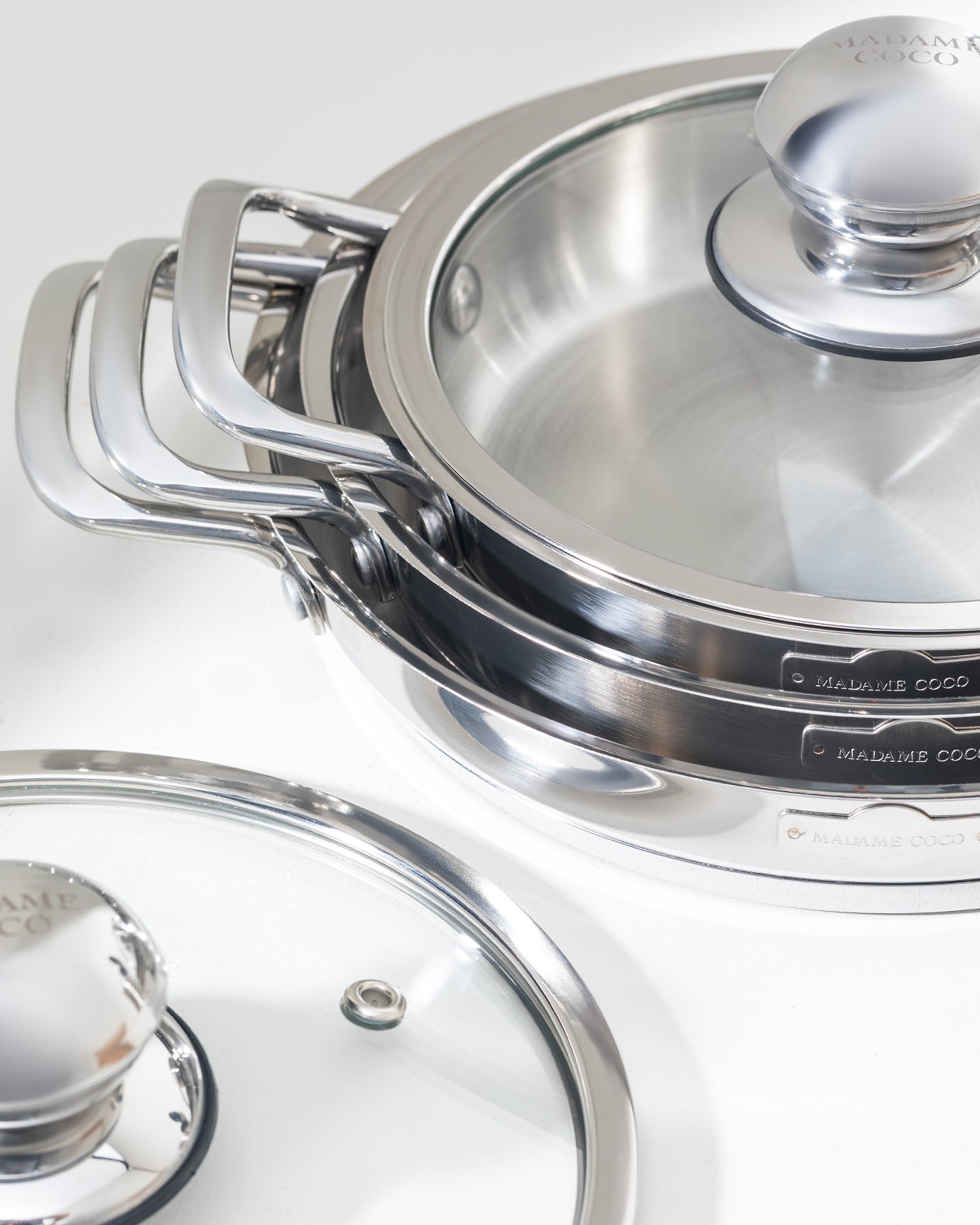 Dianna 6 Pieces Shallow Pan - Madame Coco JO