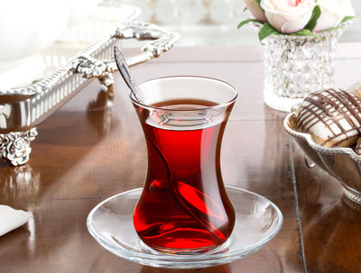 Carlotta 6-piece Tea Glass Set - 120cc - Madame Coco JO