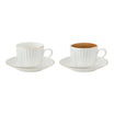 Blanc 4-piece Coffee Cup Set - Madame Coco JO