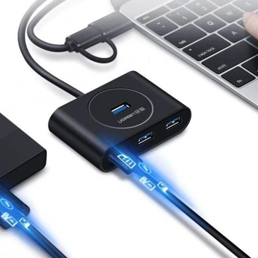 يو اس بي 3.0 هاب بطول 1متر من يوجرين