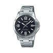 Casio MTP-V004D-1B2 Silver Stainless Watch for Men