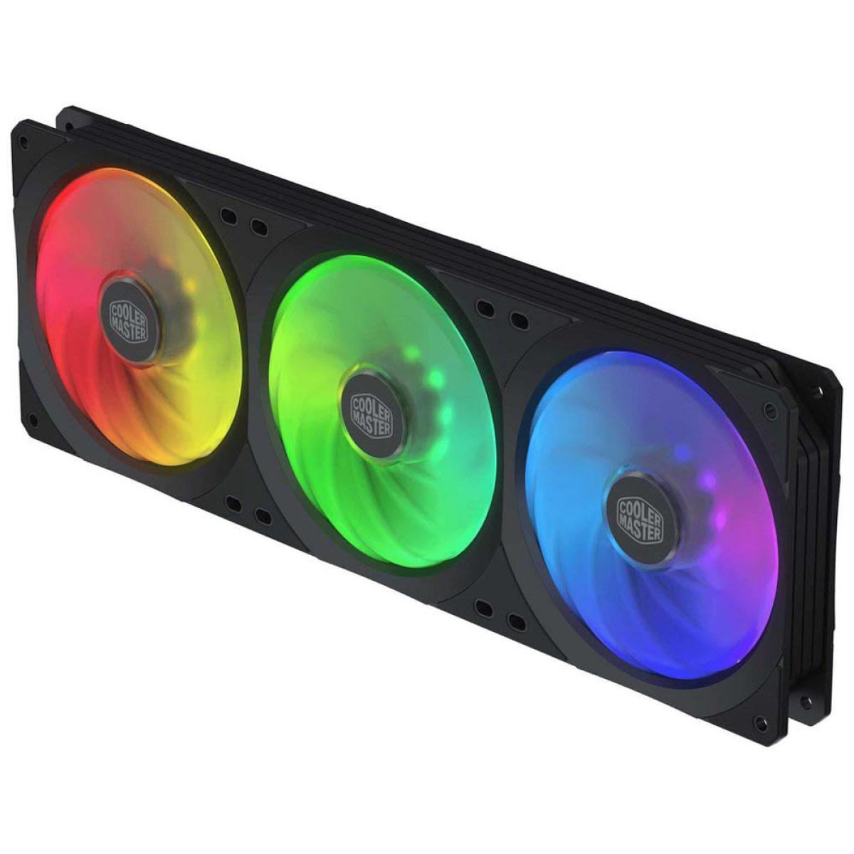 مروحة كولر ماستر MASTERFAN SF360R ARGB 3 مراوح