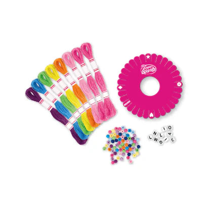 Cra-Zart – Shimmer N Sparkle مجموعة أساور خرز أزياء للأطفال