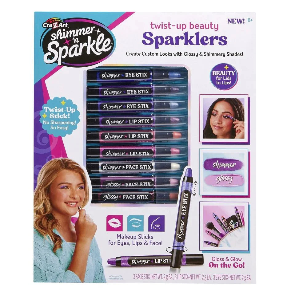 Shimmer N Sparkle – مجموعة مكياج Twist Up للأطفال