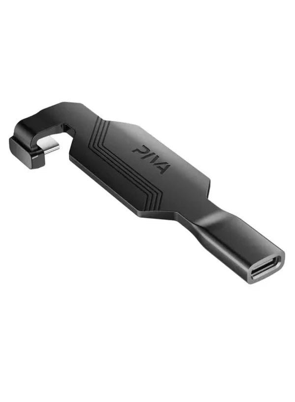 PIVA PW-02 USB-C Right Angle Adapter – 60W PD, 10Gbps & 4K Support