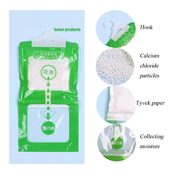 أكياس لإزالة الرطوبة والعفن بشكل دائم في الشتاء