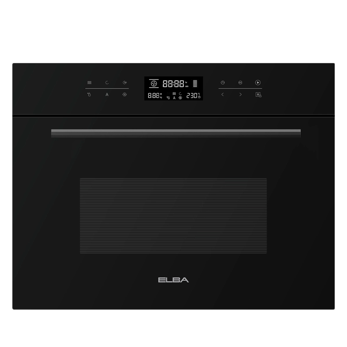 Elba Microwave Oven Built-in 48 L Touch Control with Grill and Fan and Accessories