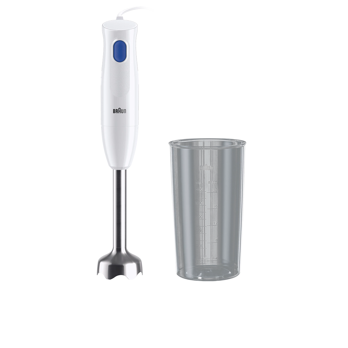 Braun Hand Blender 450 W 350 ml White and Blue