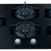 Ariston AGS 92S/BK Built-In Gas Hob 90 cm Black Glass