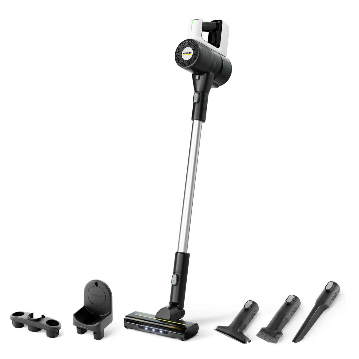 Kärcher VCS 3 Nano Complete Upright Vacuum Cleaner Cordless Run Time Up To 50 Minutes White
