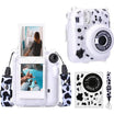 Instax Mini 12/Mini 12 Instant Camera Clear PVC Hard Carry Case with Shoulder Strap Arch