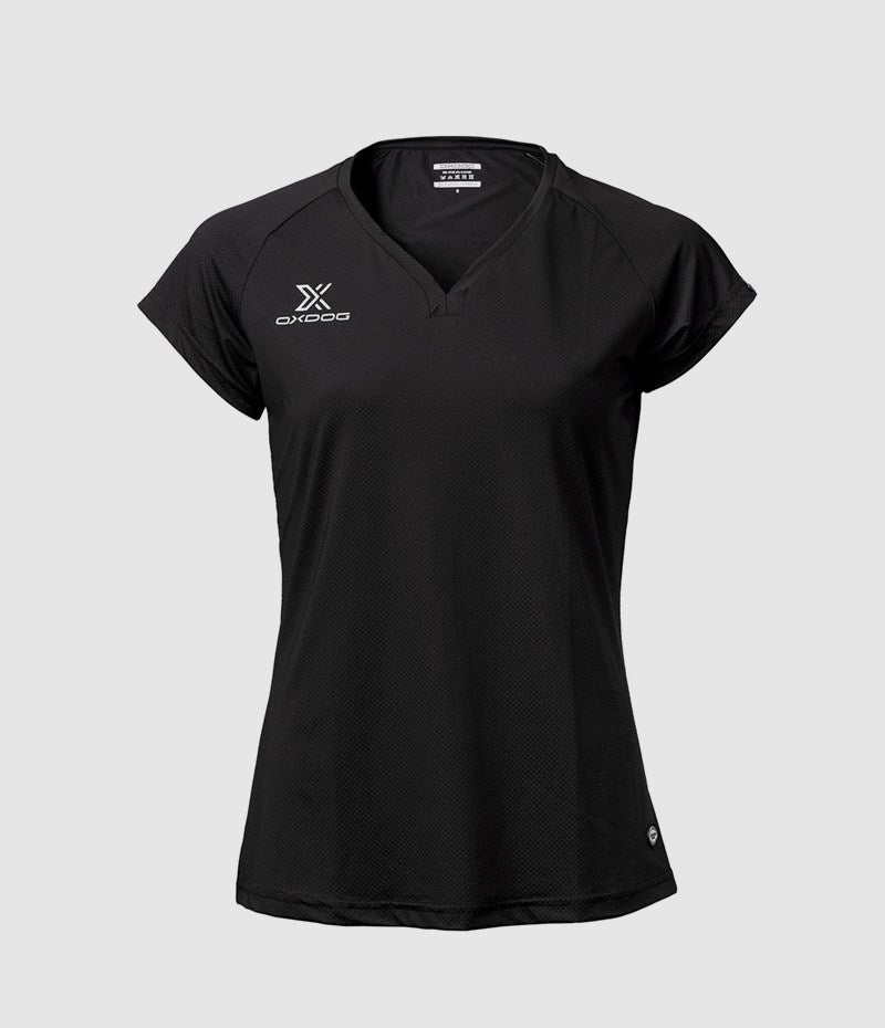 DELTA Polo Shirt أسود – قميص بولو نسائي أنيق ومريح