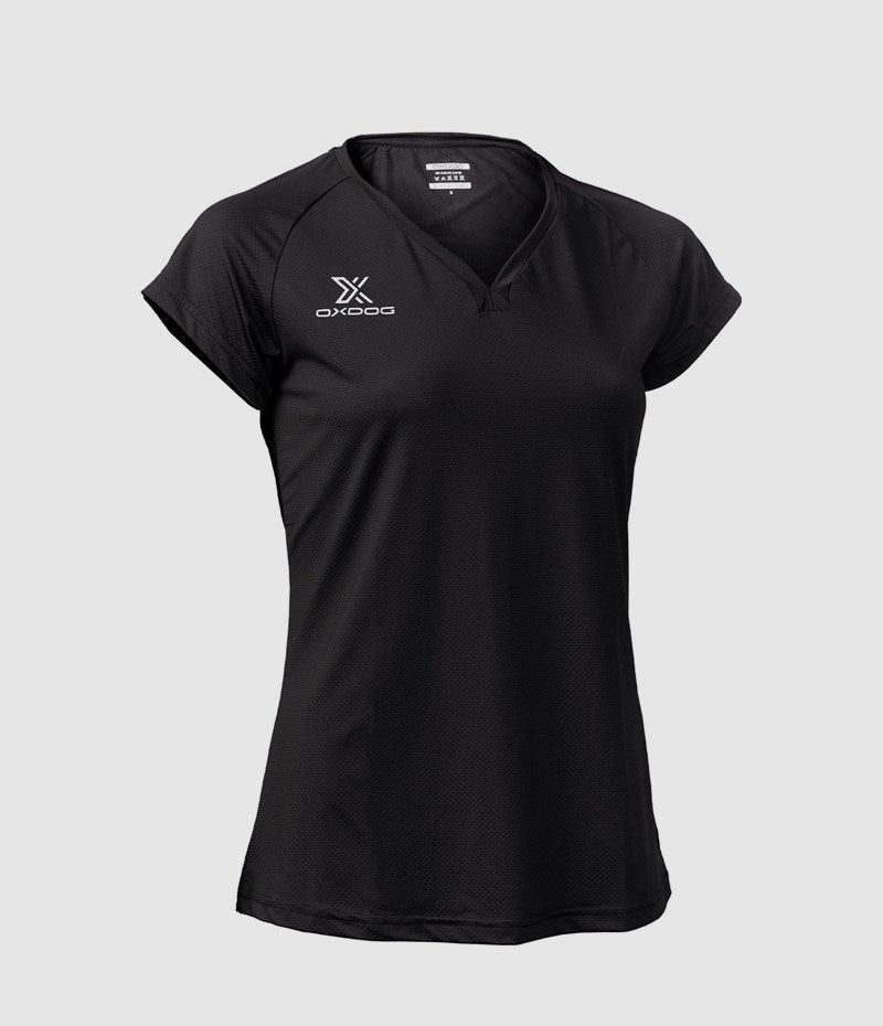 DELTA Polo Shirt أسود – قميص بولو نسائي أنيق ومريح