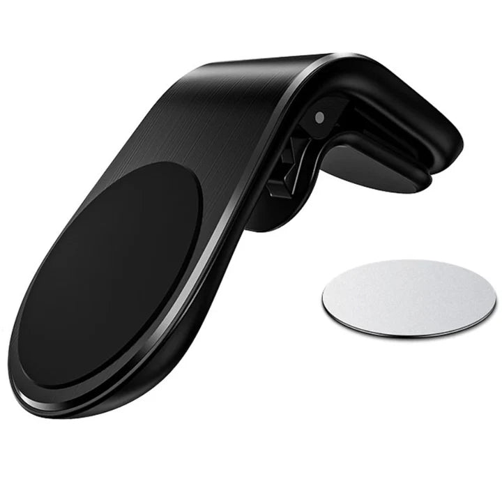 LENYES CR93 Magnetic Car Mount – Black, Compact & Secure