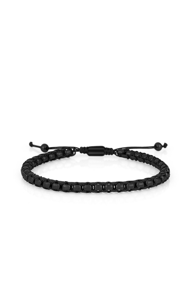 Daniel Klein Men Bracelet DKJ.6.10001-3 - Black Stainless Steel