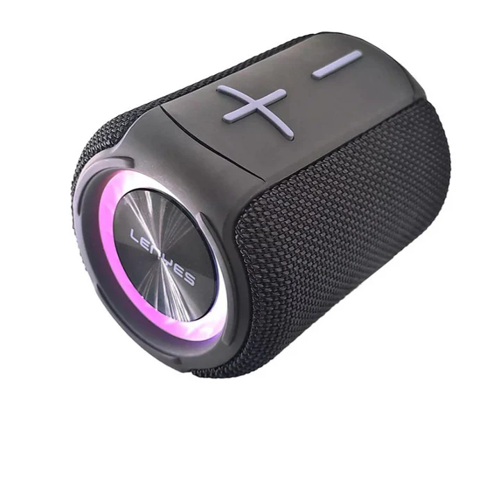 LENYES S826 Wireless Speaker – Deep Bass, LED Lights & Bluetooth