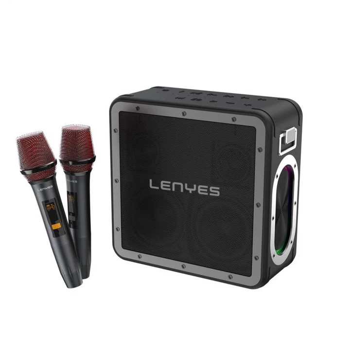 LENYES S823 – Outdoor Wireless Speaker with Deep Bass & Waterproof Design