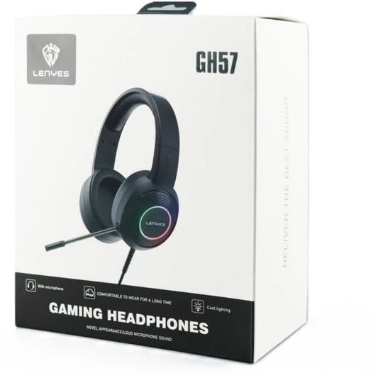 Lenyes GH57 Gaming Headset – Wired with Surround Sound & Microphone