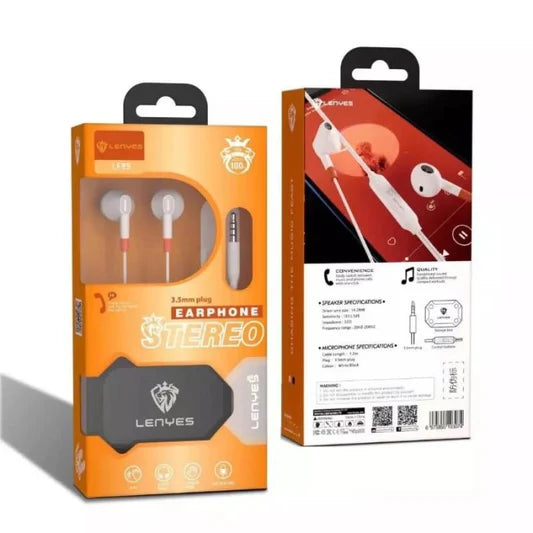 Lenyes LF85 Wired Earphones – Clear Sound & Comfortable Fit