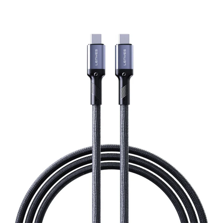 Lenyes LC509 TC-TC Cable – Braided USB-C to USB-C Fast Cable