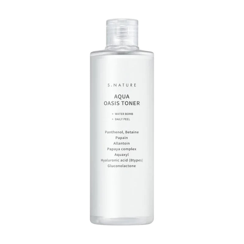 S.NATURE Aqua Oasis Toner — Deep Hydration Korean Skincare