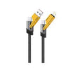 كابل XO NB283 4 في 1 شحن سريع 60W – رمادي بطول 1 متر