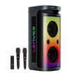 LENYES S883 Bluetooth Party Speaker – Deep Bass, Wireless Mic & RGB