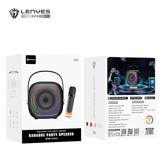 LENYES S226 KTV Wireless Speaker – Karaoke Anywhere, Anytime