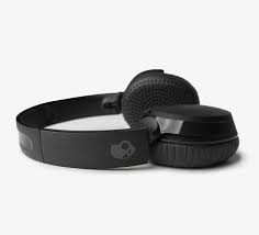 سماعات رأس Skullcandy Riff 2 اللاسلكية فوق الأذن: بطارية تدوم 34 ساعة، ميكروفون - أسود