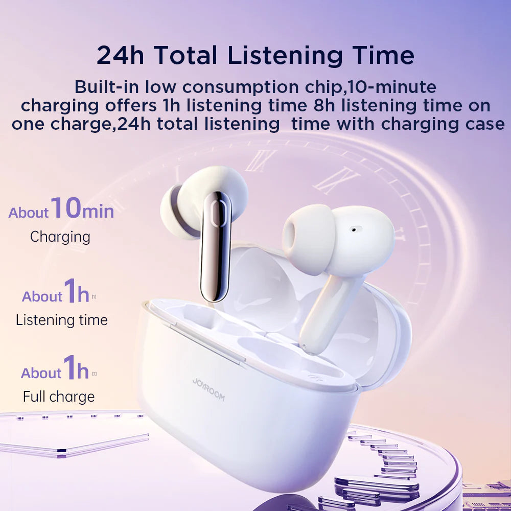 Joyroom Jbuds Series True Wireless ANC Earbuds - White